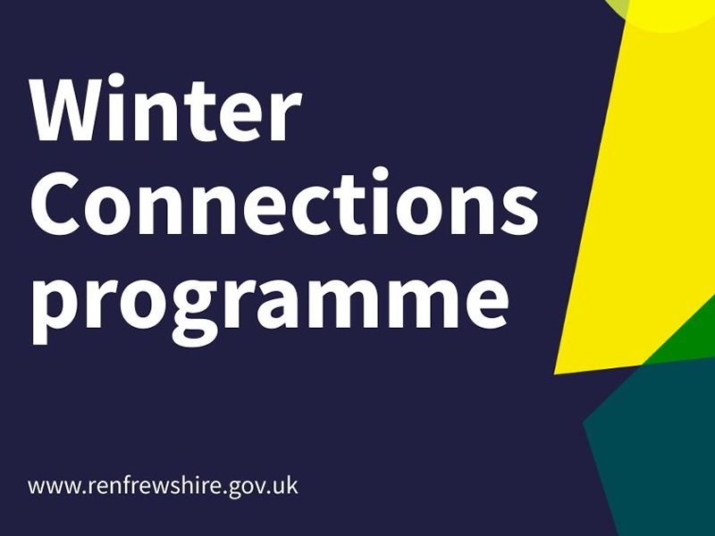 Renfrewshire Council launches Winter Connections programme to connect communities this winter