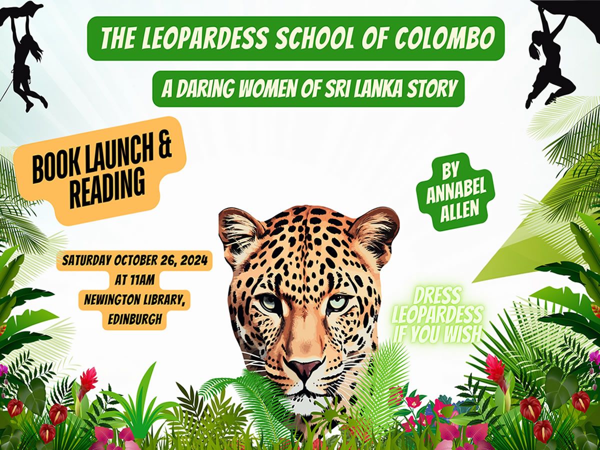 The Leopardess School of Colombo: Book Launch & Reading