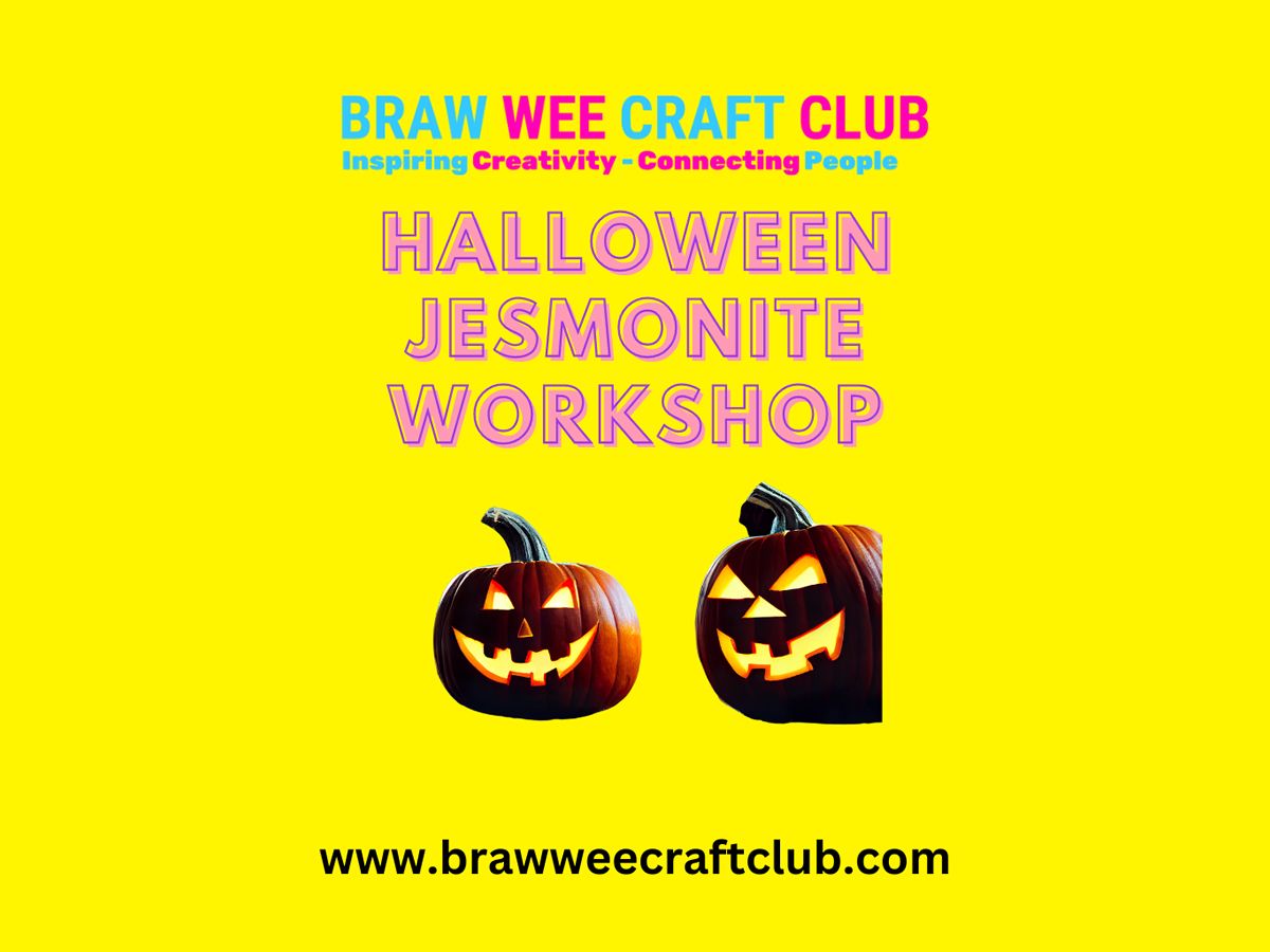 Halloween Jesmonite Workshop