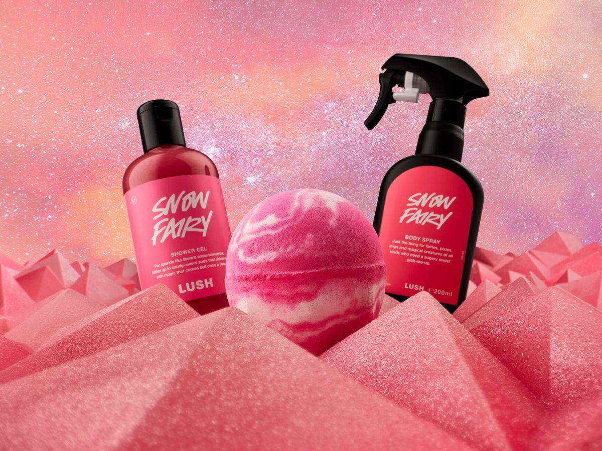 Lush Braehead Snow Fairy Pre Launch Event