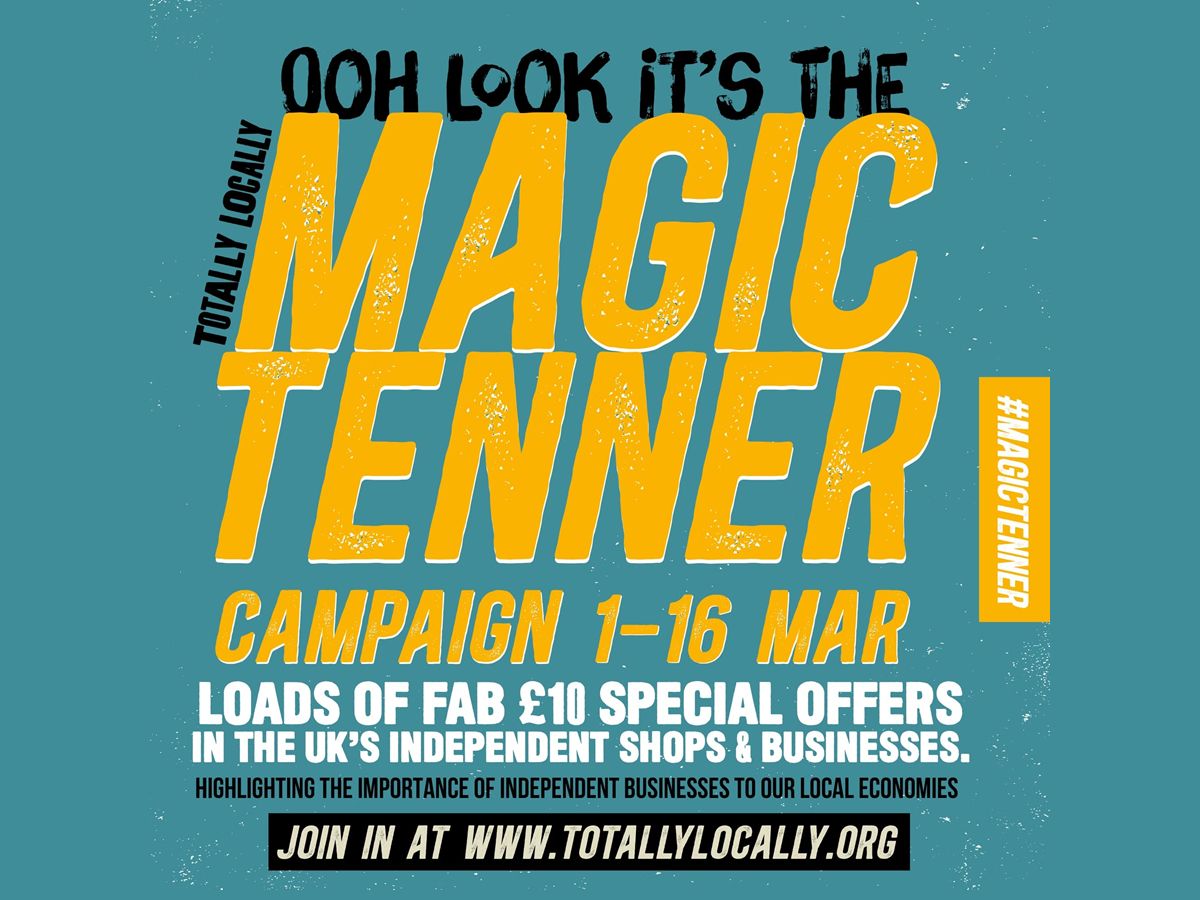 Grab yourself a Totally Locally Magic Tenner Deal this March in Paisley town centre