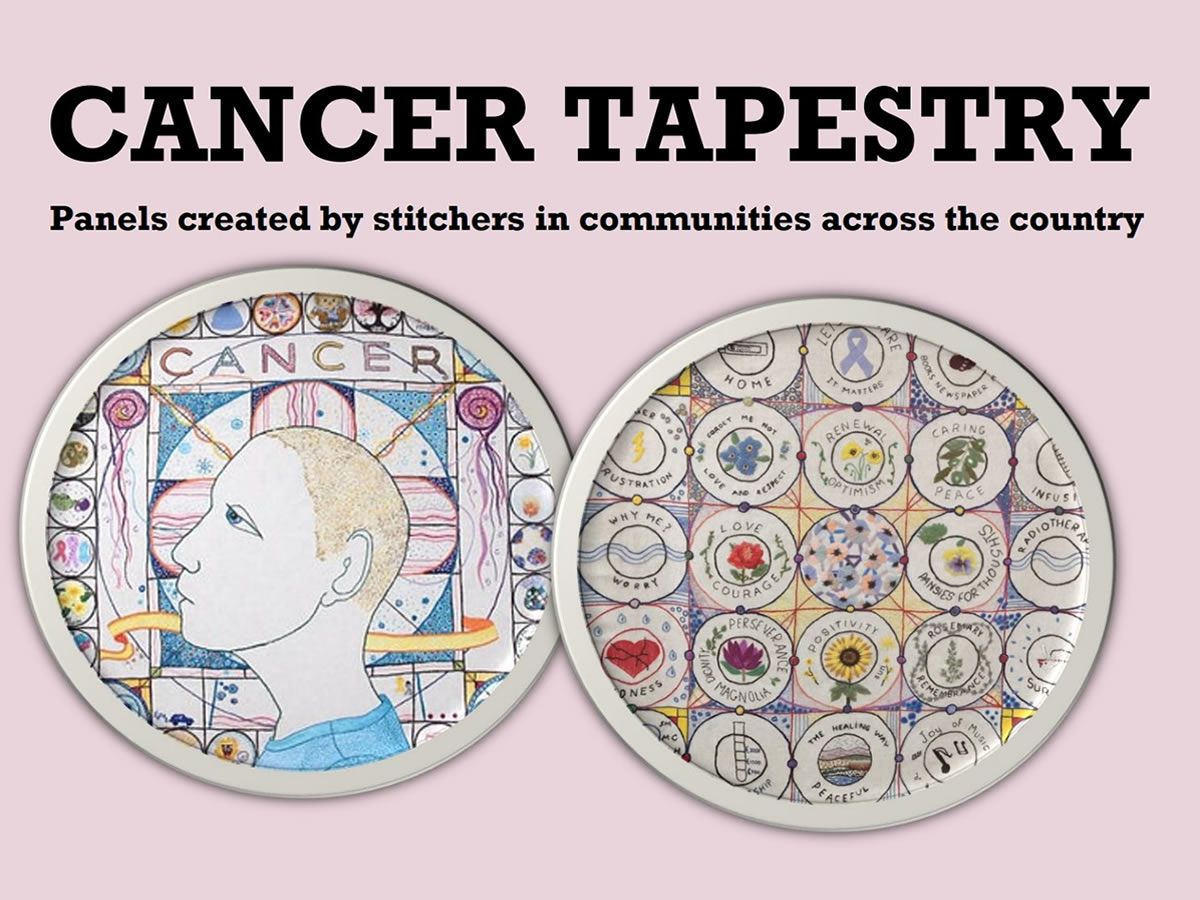 Andrew Crummy’s Community-Created Cancer Tapestry