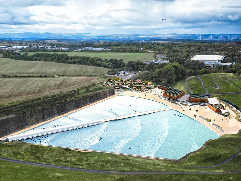 The largest wave pool in Europe is coming to Edinburgh and begins ...