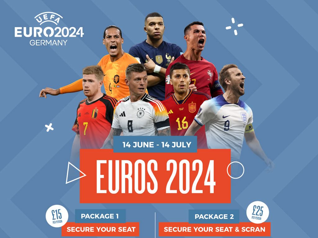 Watch UEFA EURO 2024 at Roxy Lanes