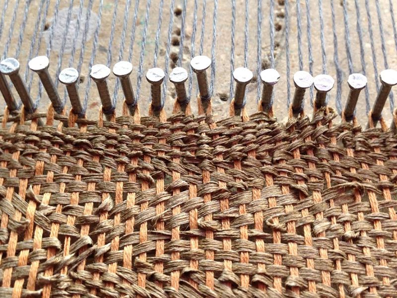 Nail Loom Weaving with Louise Martin