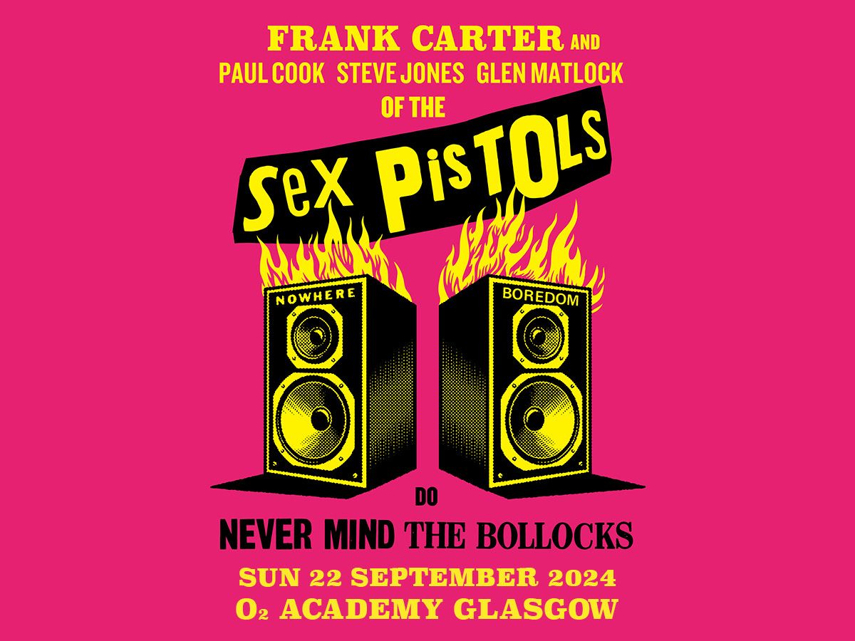 Frank Carter & Paul Cook, Steve Jones, Glen Matlock of the Sex Pistols