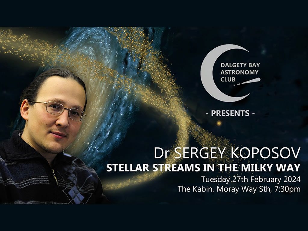 Dr Sergey Koposov - Stellar Streams In The Milky Way