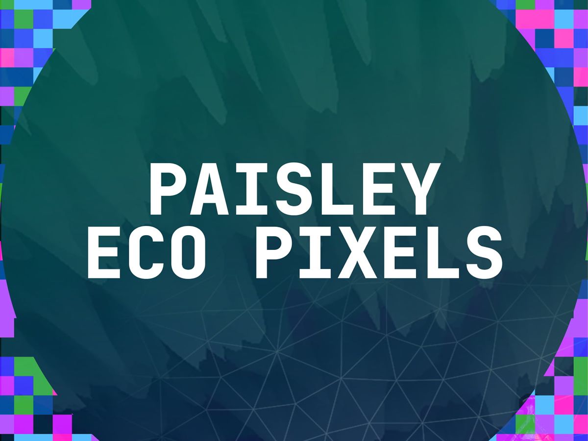 Paisley Eco Pixels