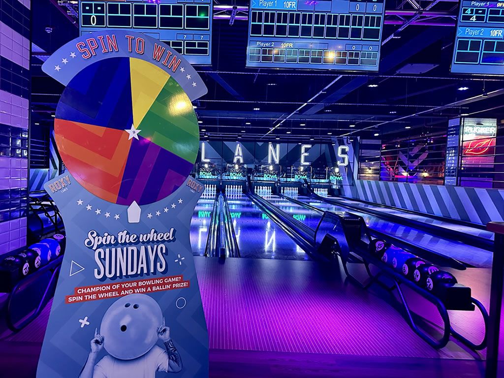 Roxy Lanes launches Spin The Wheel Sundays