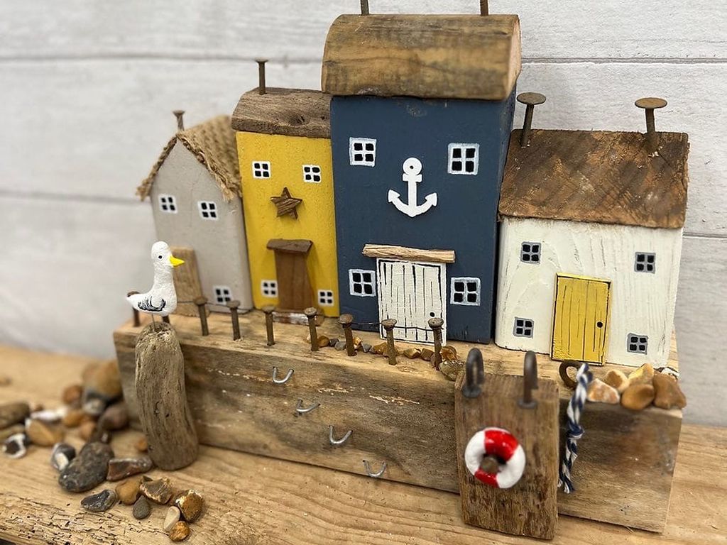 Small Wooden House Scene Worksop