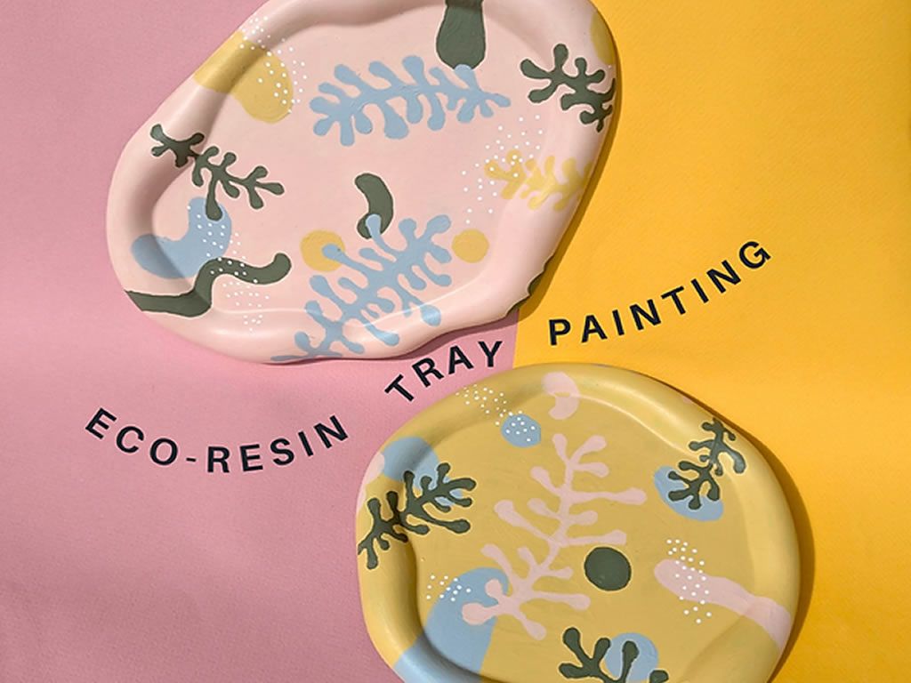 Paint your own Eco-resin Tray