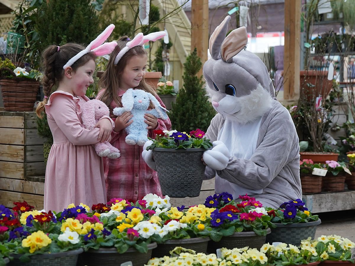 Hop along to Dobbies this Easter