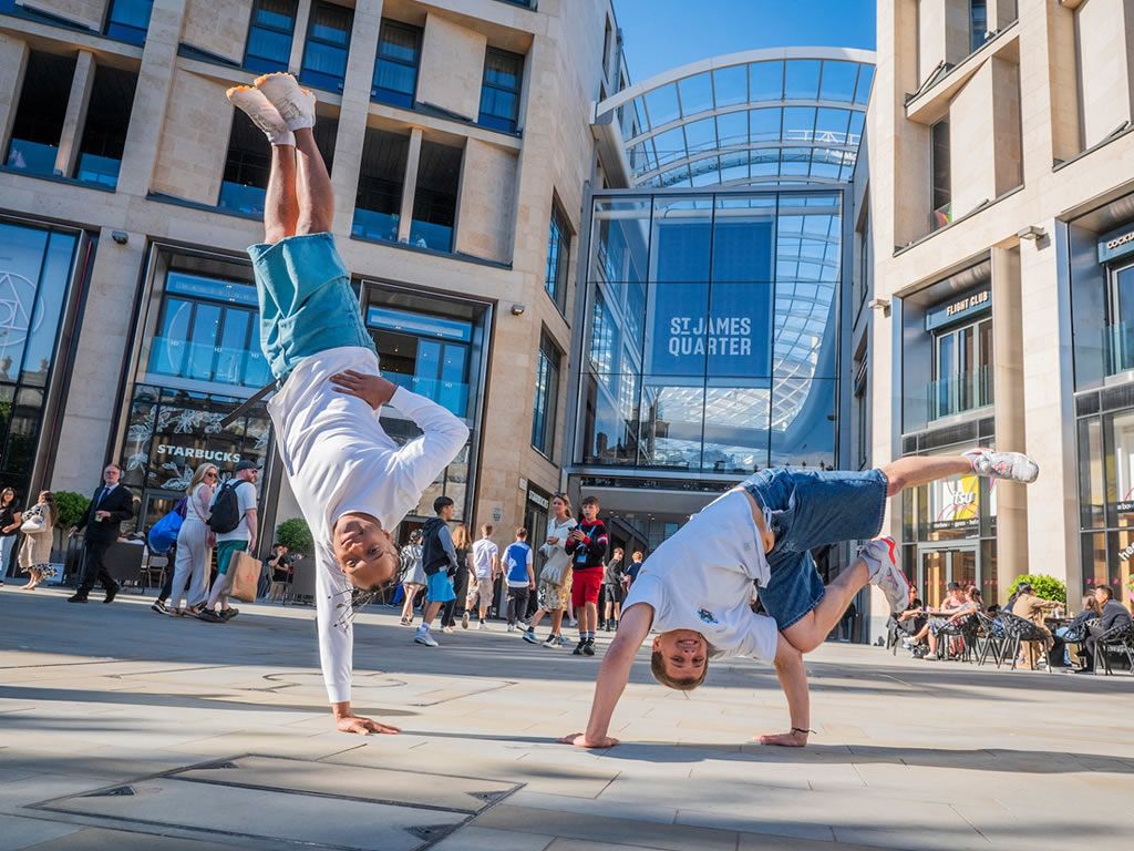 Break into the Olympic Spirit at St James Quarter