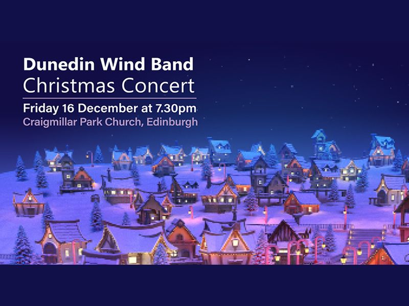 Dunedin Wind Band Christmas Concert at Craigmillar Park Church