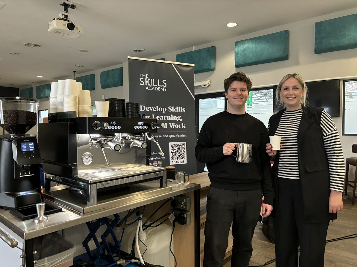 Young baristas brew up new skills at Glasgow Skills Academy