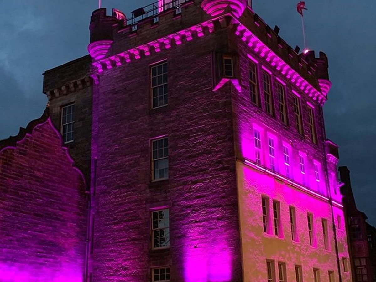 Edinburgh Landmarks to be Illuminated During Secondary Breast Cancer Awareness Month