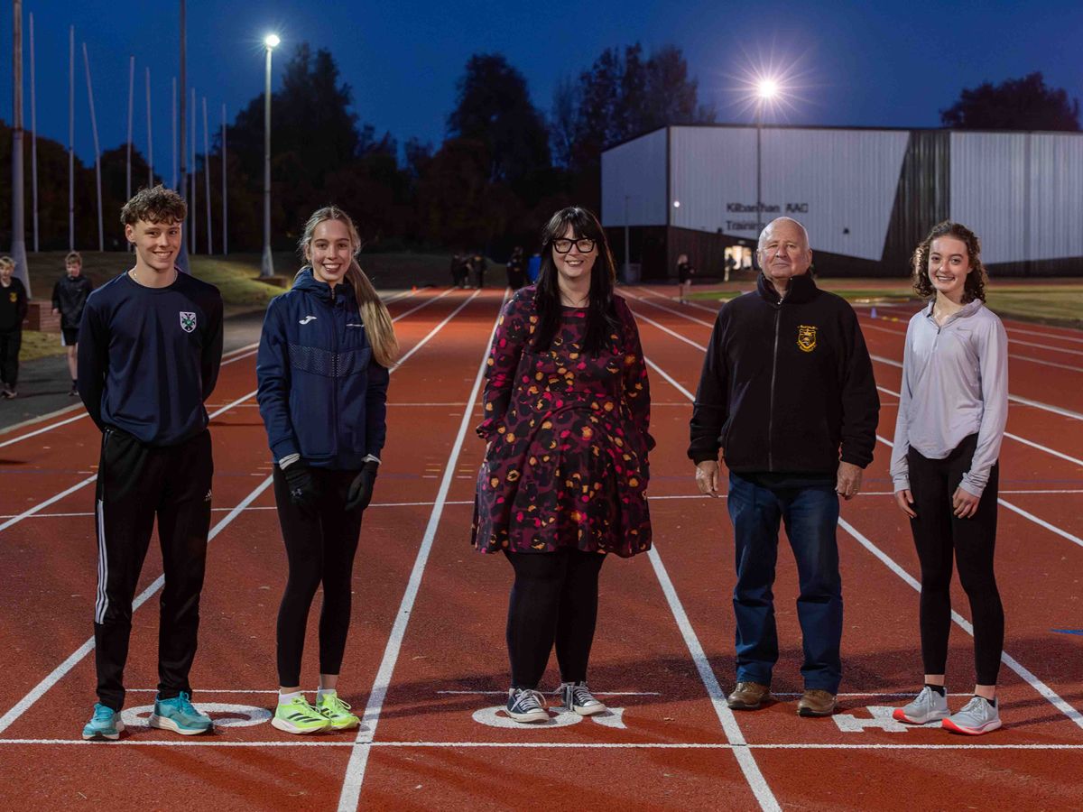 GB Olympian Jemma Reekie hails installation of world class running track in Renfrewshire