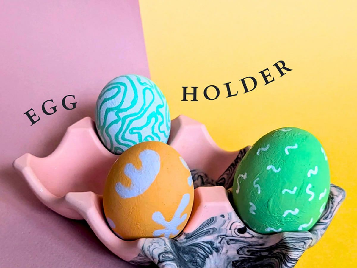 Egg Holder - Eco- resin Craft Workshop