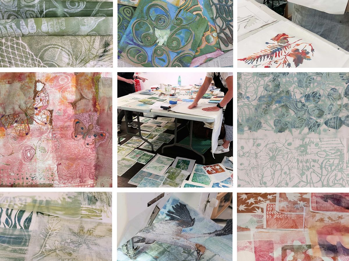 Textile Printing & Stitch Weekend