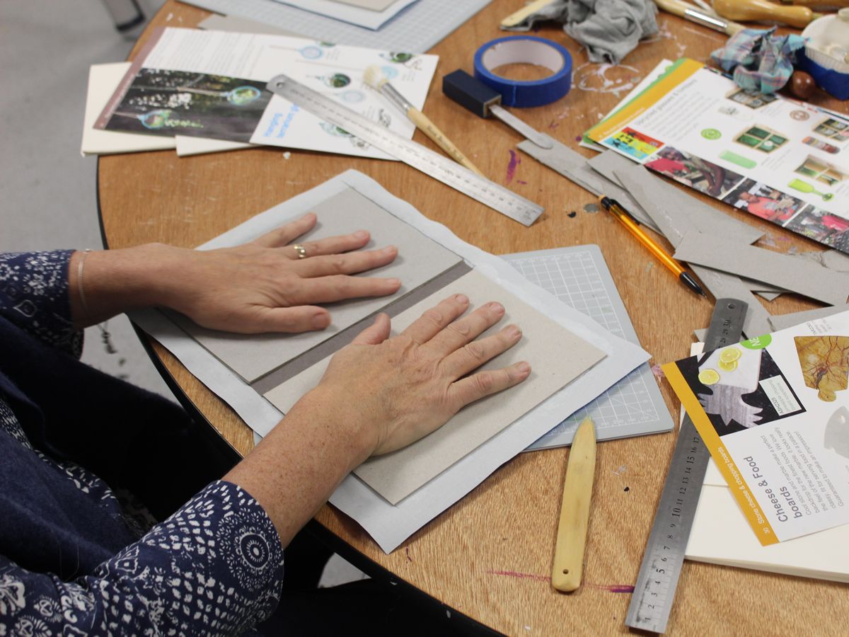 Adult Art Workshop: Make a Hand Bound Book with Toben Lewis