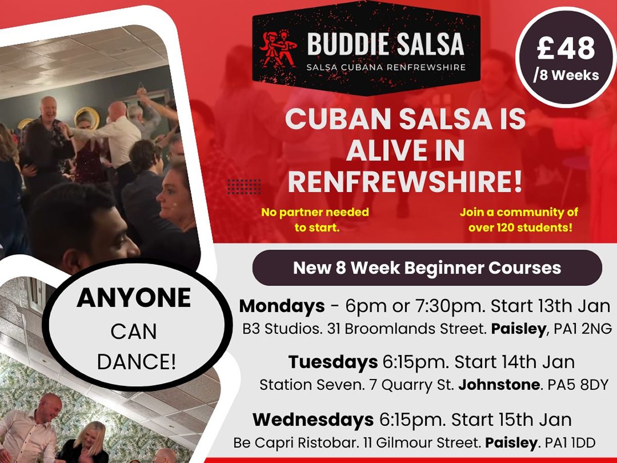 8 Week Beginner Salsa Course