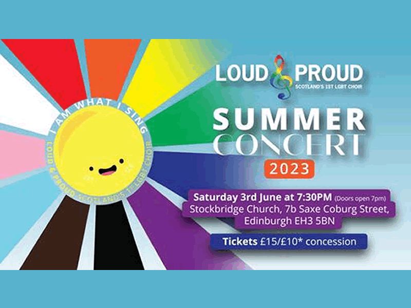 Loud and Proud Summer Concert: I Sing What I Am