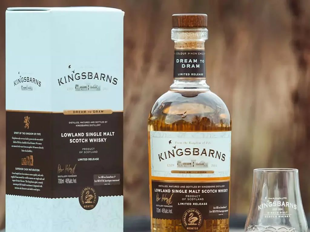 Complimentary Kingsbarns Whisky Tasting