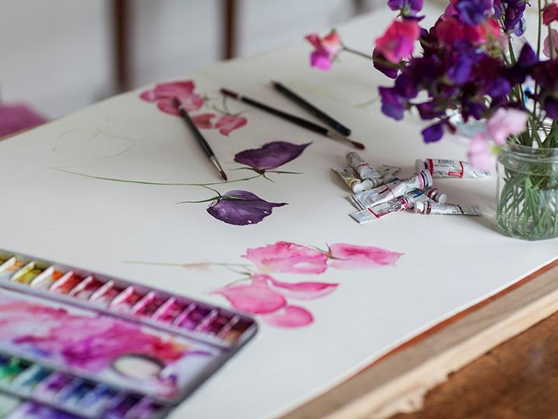 Online Watercolour Classes