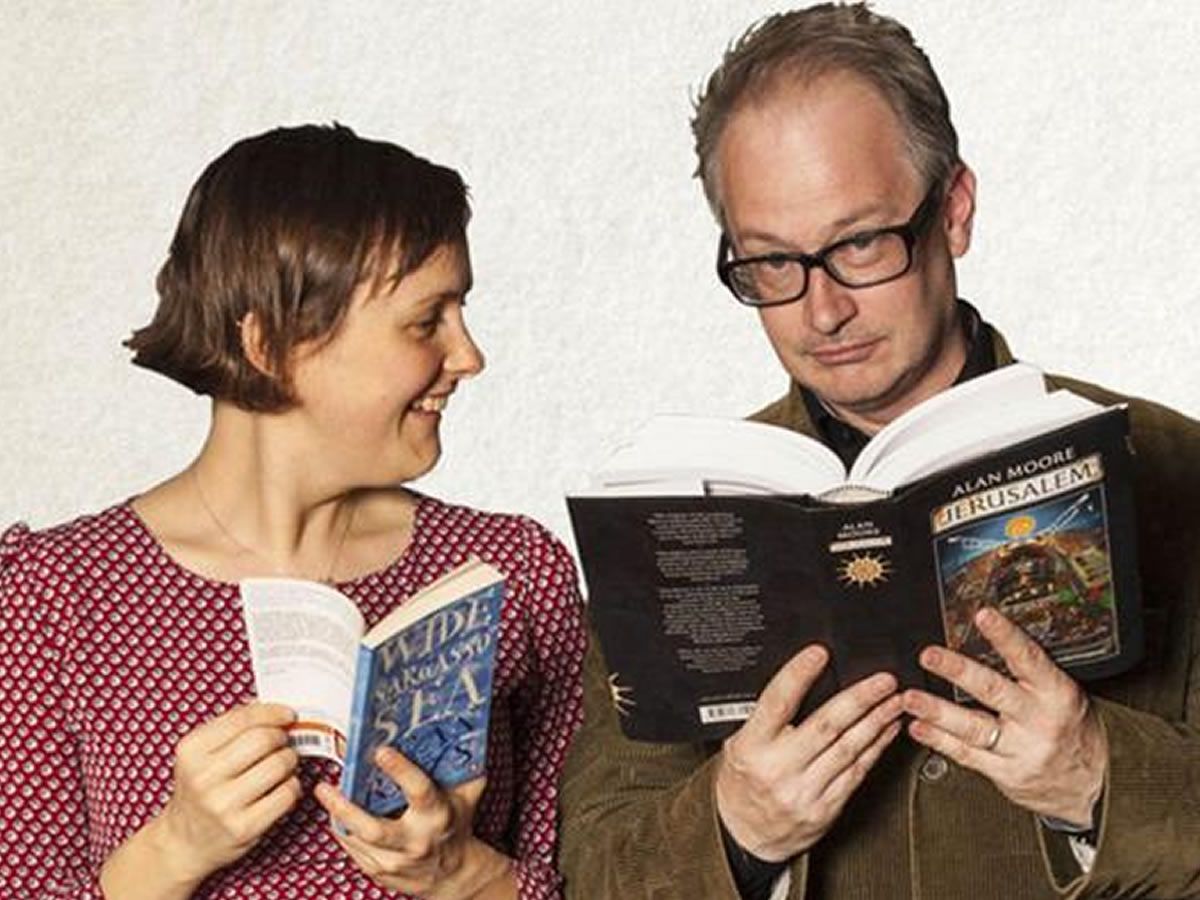 Robin Ince and Josie Long