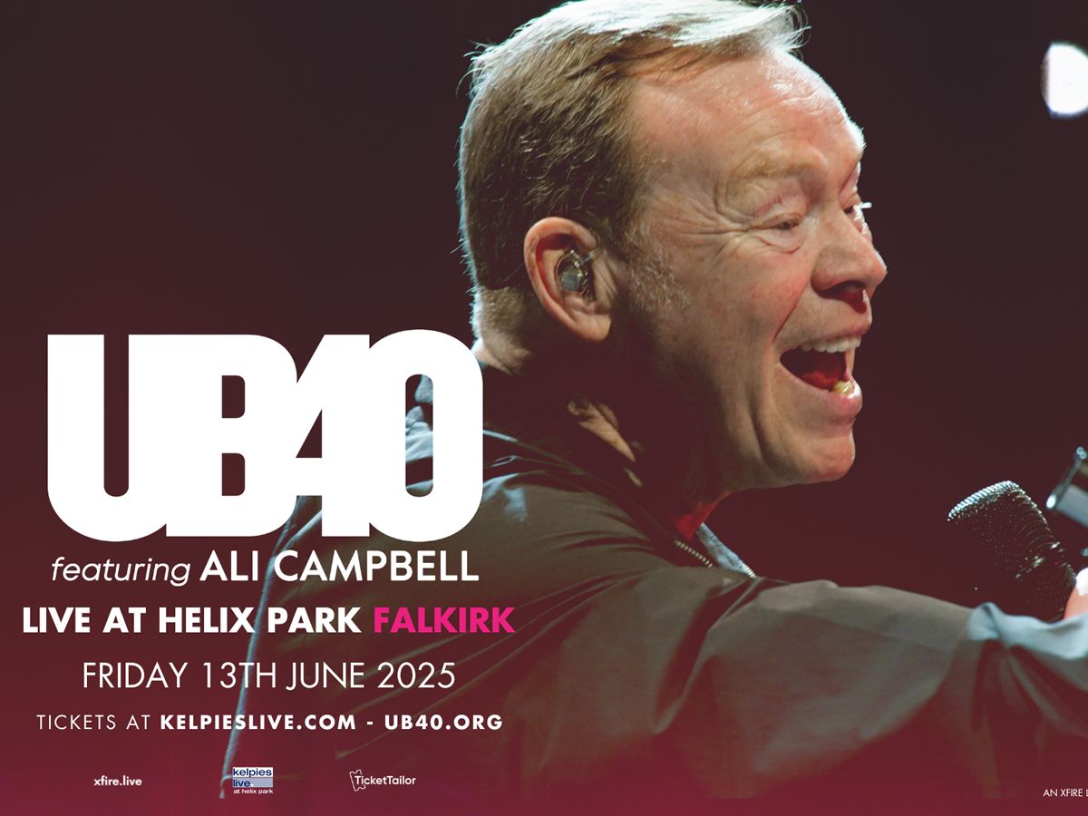 UB40 ft. Ali Campbell brings legendary vibes to Kelpies Live at Helix Park