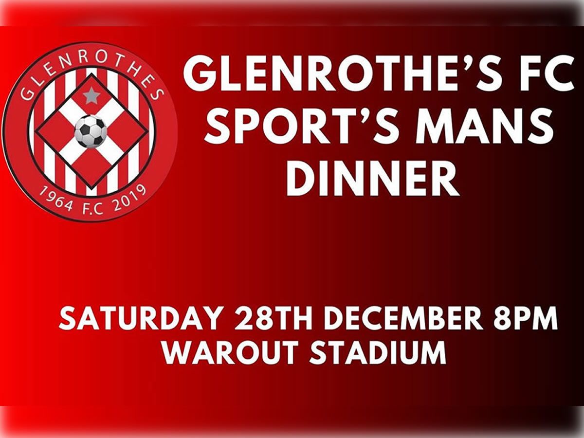 Glenrothes F.C. Sportsman’s Dinner