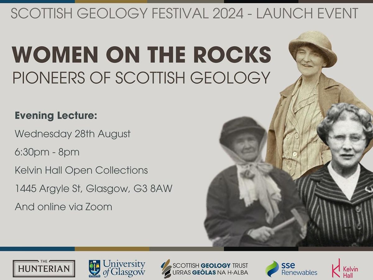 Evening Lecture: Women on the Rocks - Pioneers of Scottish Geology