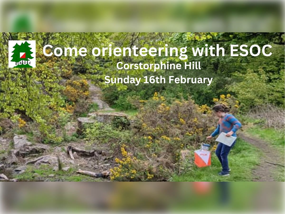 Come and Try Orienteering at Corstorphine Hill