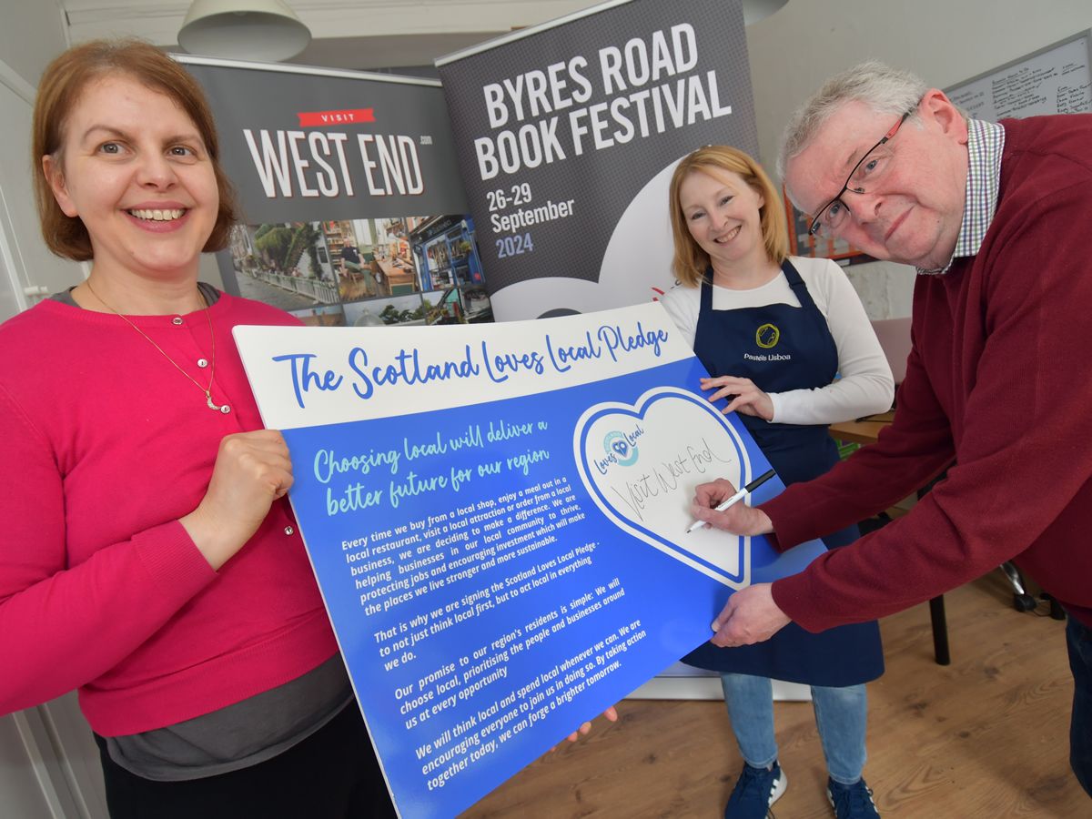 Glasgow West End businesses back choose local rallying cry