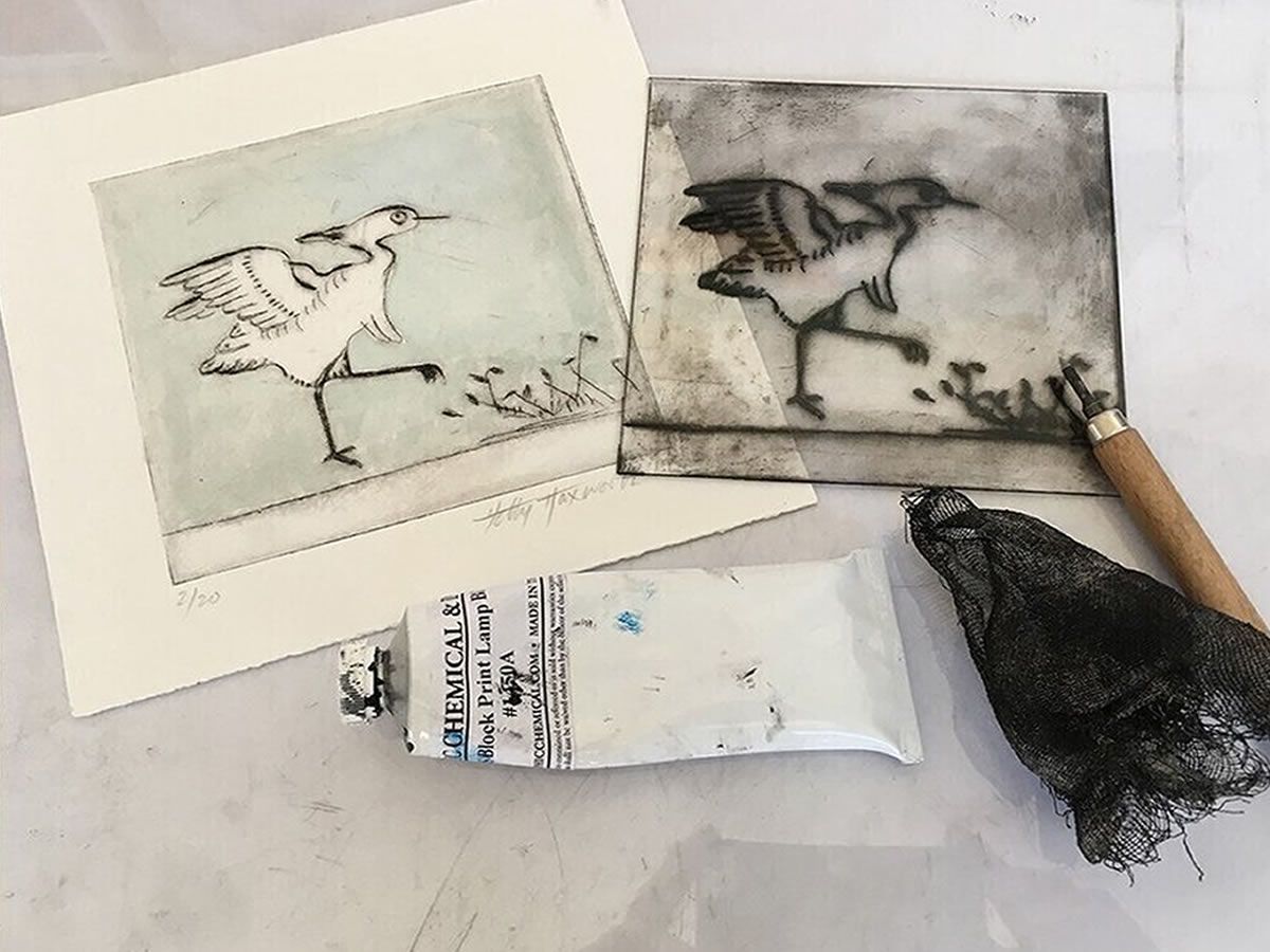 Dry Point Printing Workshop