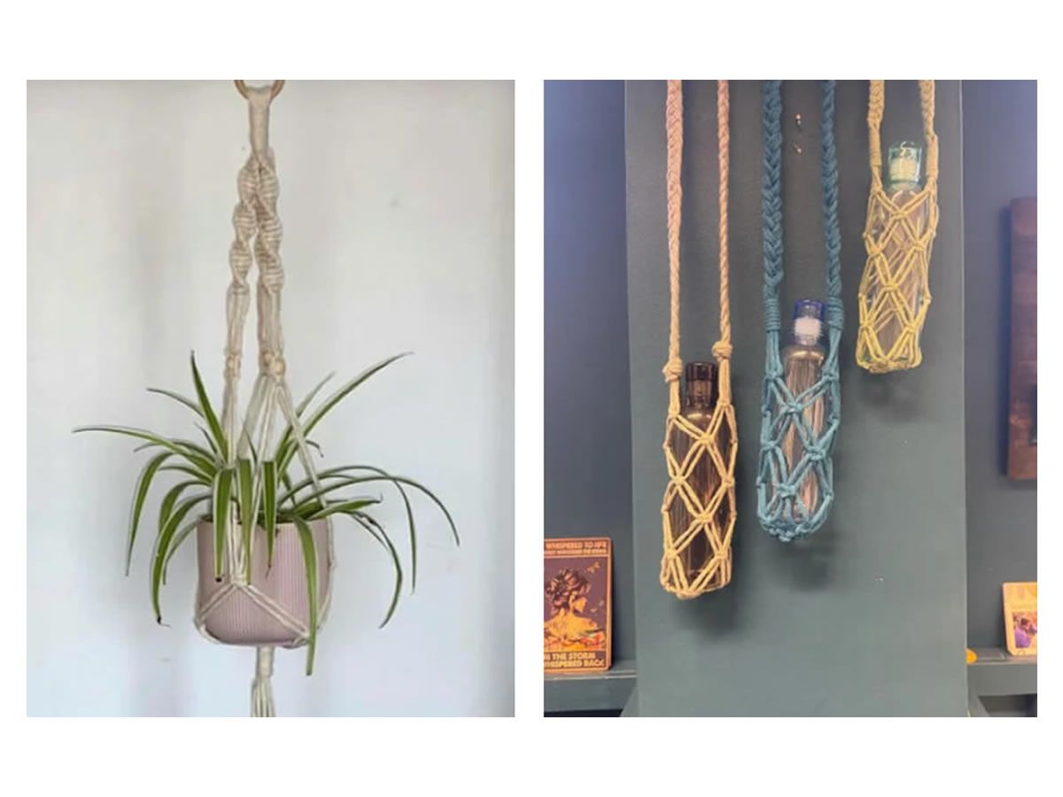 Macrame Workshop - Plant Hanger & Water Bottle Holder