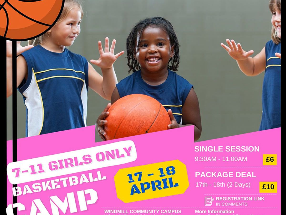 7-11 Girls Only Session Easter Basketball Camp 2025