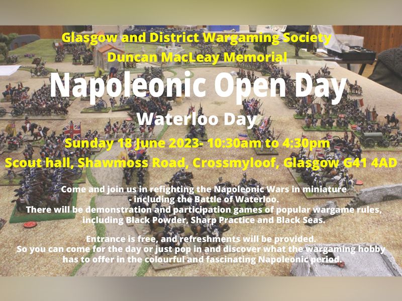 Waterloo Open Day at 3rd Glasgow Scout Hall, Glasgow South Side What