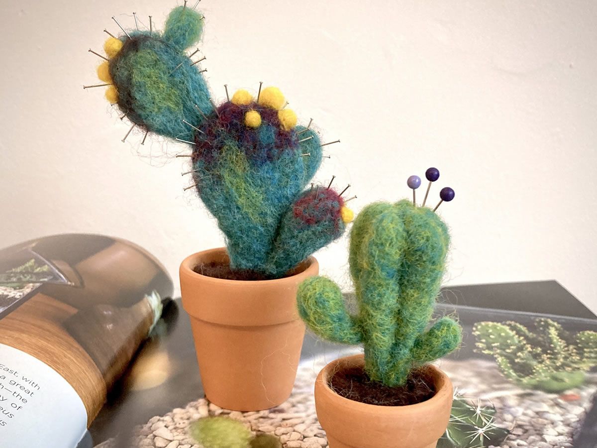 Needle Felted Succulents with The Pale Rook