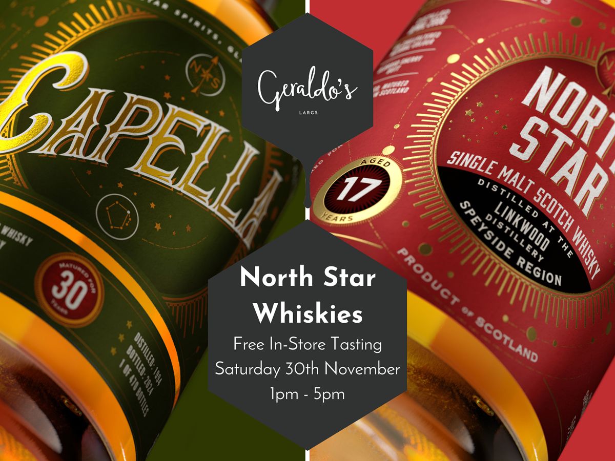 FREE North Star Spirits Whisky In-Store Tasting