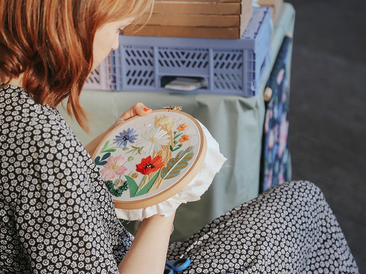 Floral Embroidery Workshop with Lucy Freeman