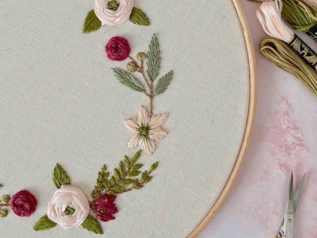 The Next Stitch in Hand Embroidery