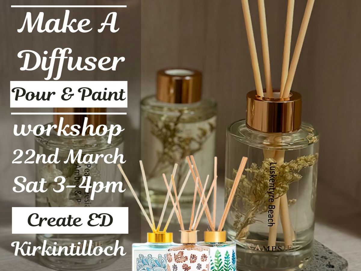 Reed Diffuser Workshop - Pour & Paint