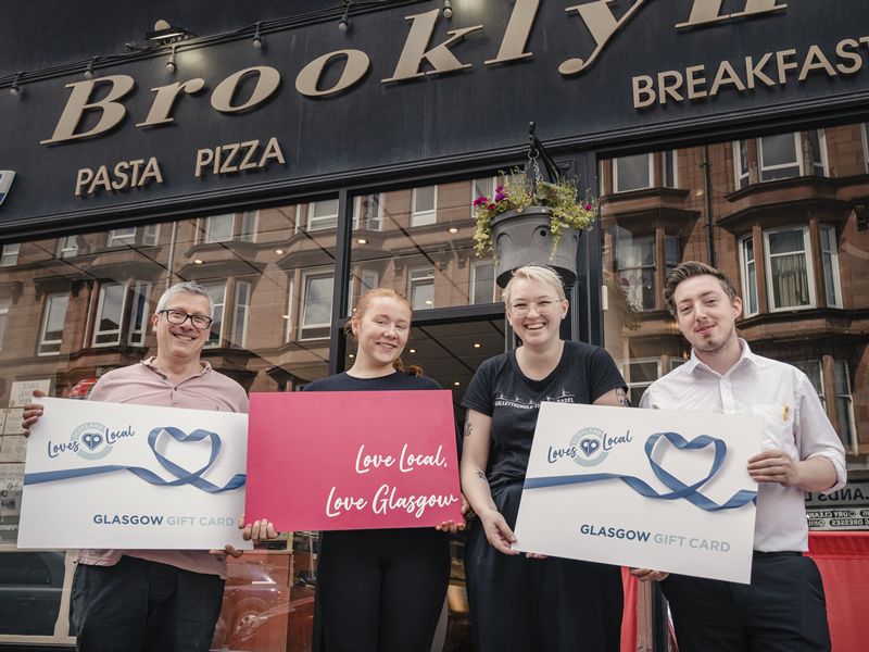 There are now more than 1,200 places to spend Scotland Loves Local Glasgow Gift Cards