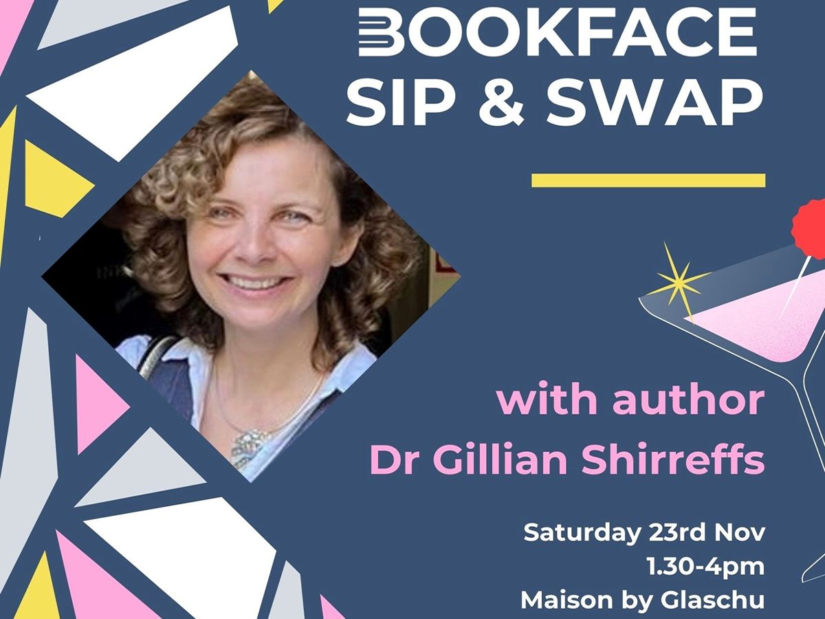 Bookface Sip & Swap with Dr Gillian Shirreffs for Beatson Cancer Charity