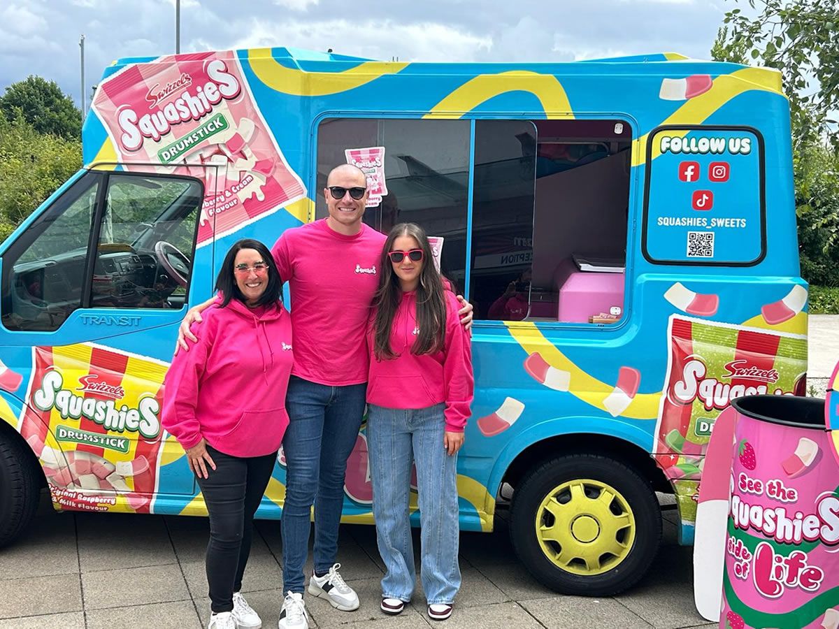 Squashies sampling event in Edinburgh