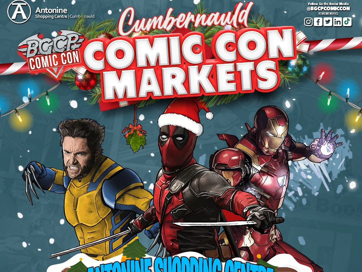 BGCP Comic Con Cumbernauld Christmas Market