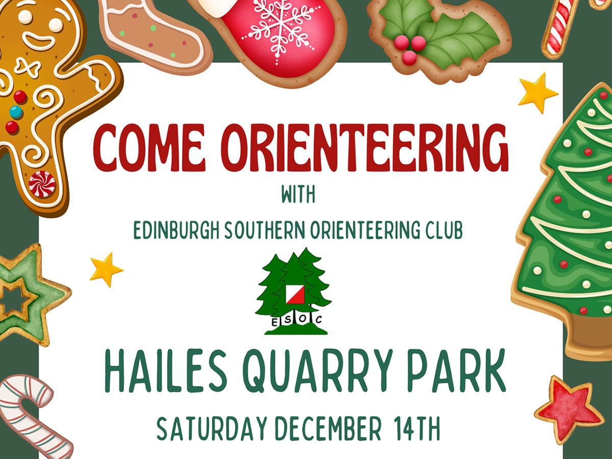 Festive Orienteering at Hailes Quarry Park