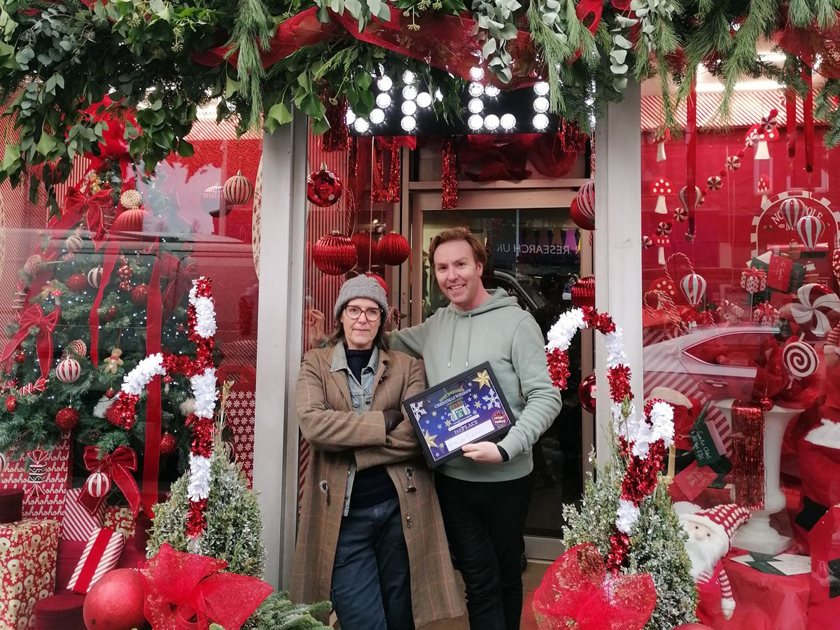 Winners of the Paisley First Best Dressed Christmas Window Competition are announced