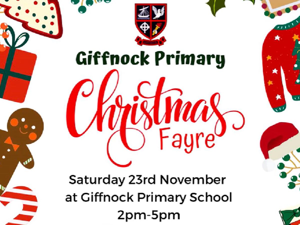 Giffnock Primary School Christmas Fayre